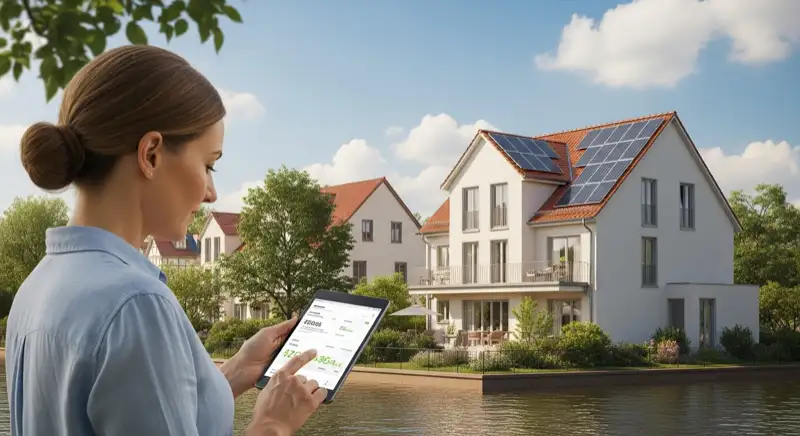 Monitoring und Energiesystem einer PV-Anlage in Cottbus