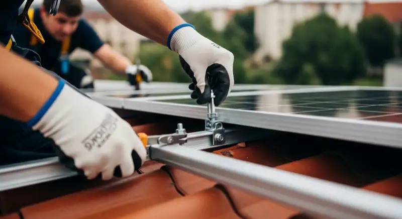 Technische Umsetzung einer PV-Anlage in Cottbus