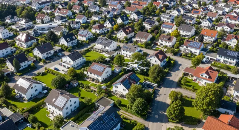 Solar auf unterschiedlichen Gebäuden in Elmshorn