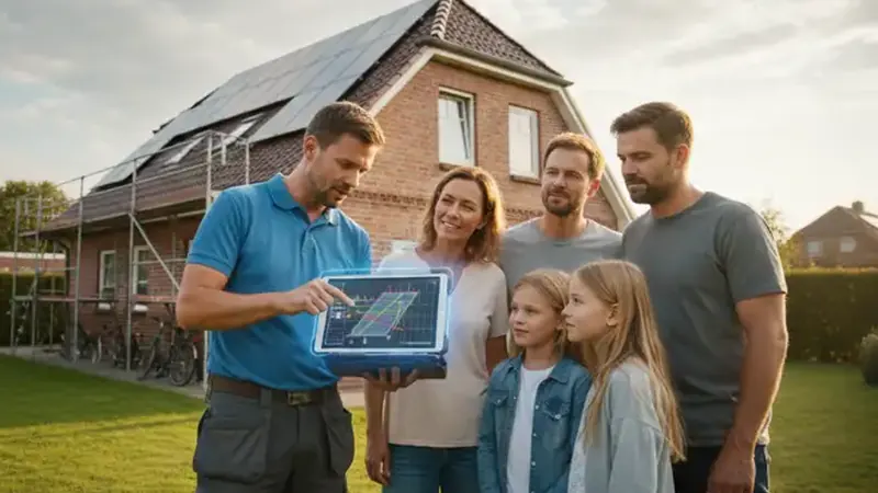 Verschattungsanalyse für eine PV-Anlage in Flensburg
