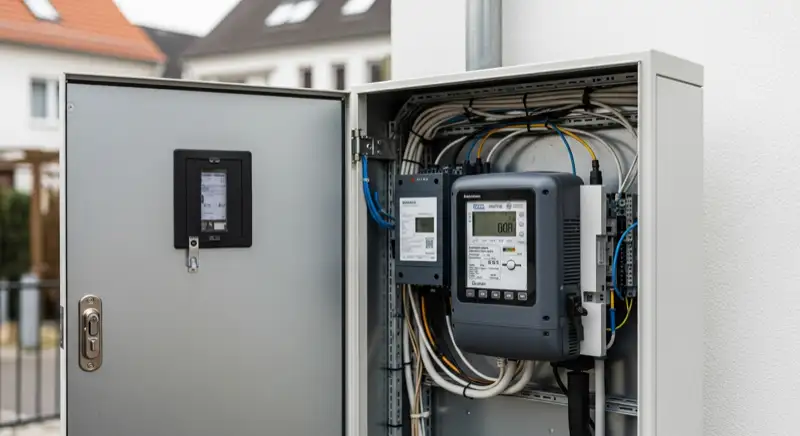 Photovoltaik in Frankfurt Oder: Netzanschluss Zaehlerschrank Oder
