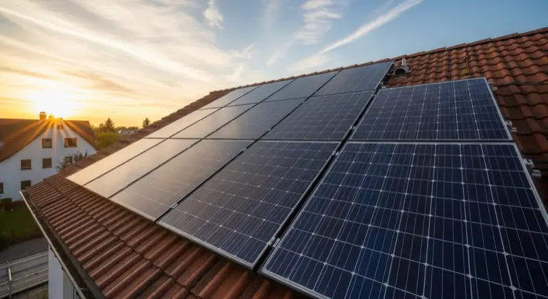 Photovoltaik in Frechen: Solaranlage Satteldach Frechen