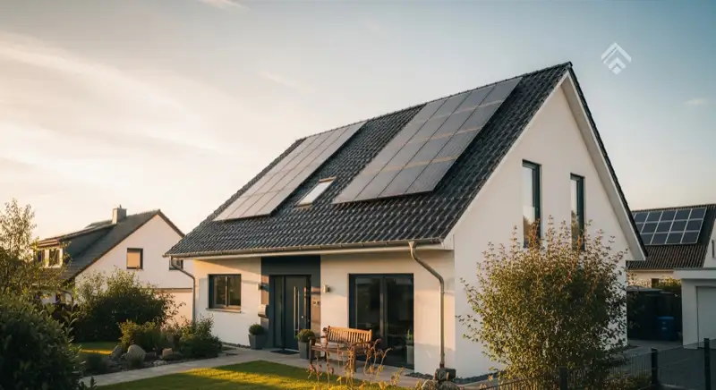 PV-Anlage Fulda Technik und Dachlayout