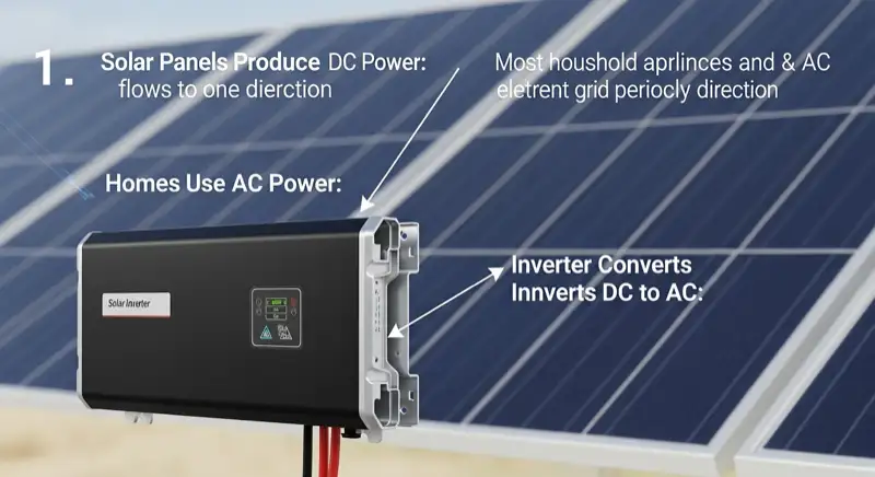 Modern German electrical meter cabinet (Zählerschrank) with smart meter and solar inverter connection, clean technical installation
