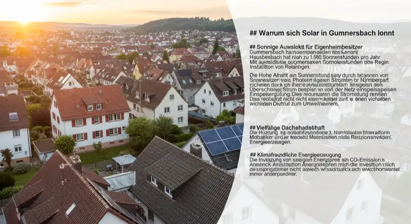 Aerial drone view of typical German residential neighborhood with mixed roof types, red and dark roof tiles, gardens visible, sunny day