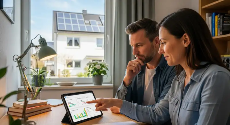 Monitoring und Energiesystem einer PV-Anlage in Kassel