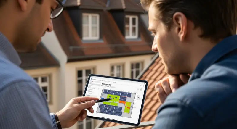 Monitoring und Energiemanagement einer PV-Anlage in Koblenz