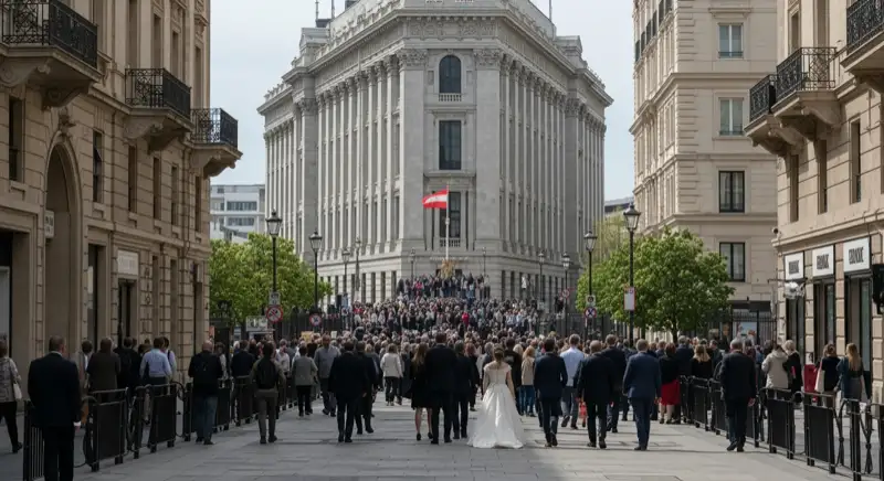 Modern German electrical meter cabinet (Zählerschrank) with smart meter and solar inverter connection, clean technical installation