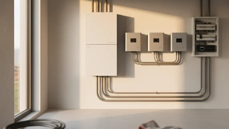 Solaranlage mit Speicher