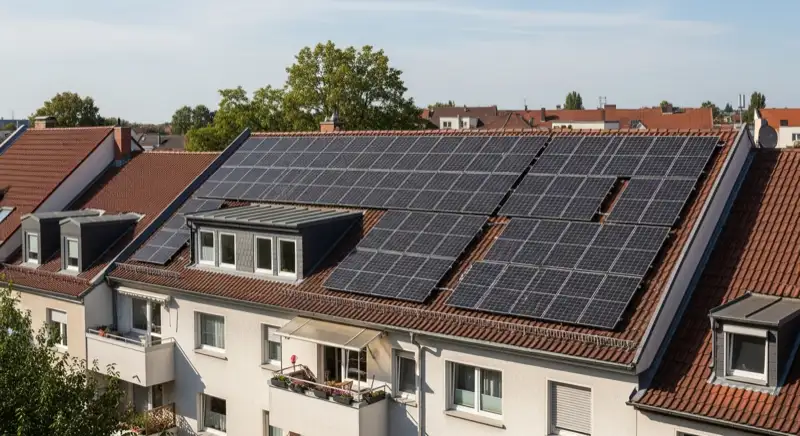 Photovoltaik in Frankfurt Oder: Frankfurt Oder Pv Mehrfamilienhaus