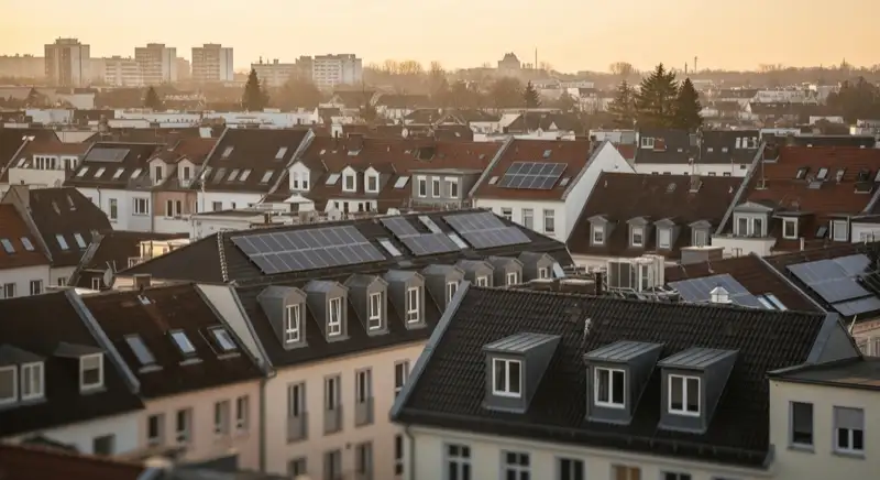 Photovoltaik in Frankfurt Oder: Pv Kosten Frankfurt Oder Dachlandschaft