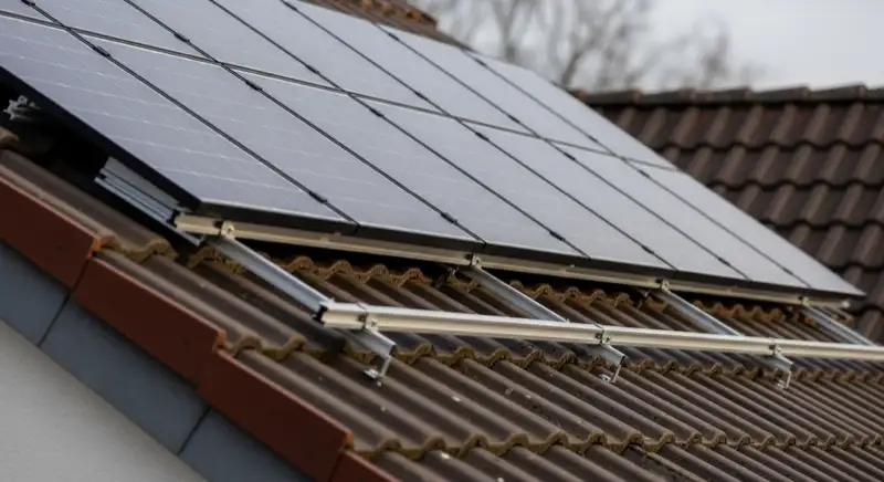 Photovoltaik in Frankfurt Oder: Pv Montage Frankfurt Oder Geneigtes Dach