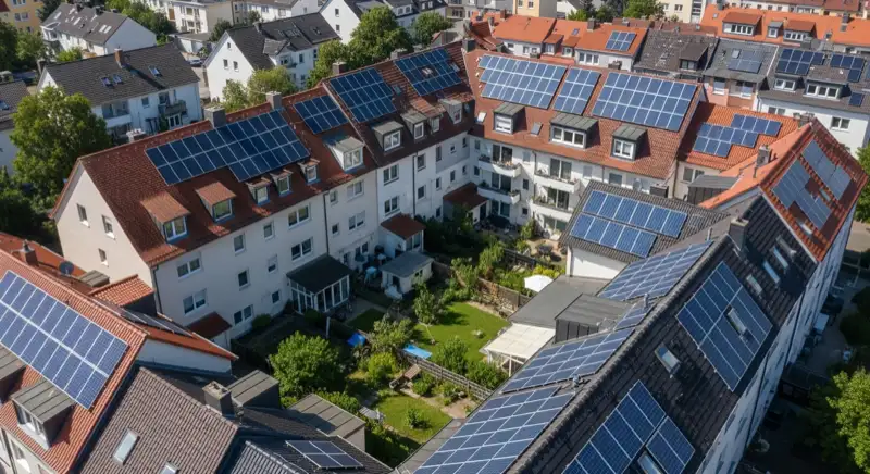 Photovoltaik in Frankfurt Oder: Stadtteile Aerial Oder