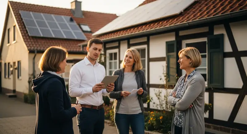 Speicher und Wechselrichter einer PV-Anlage in Halle (Saale)