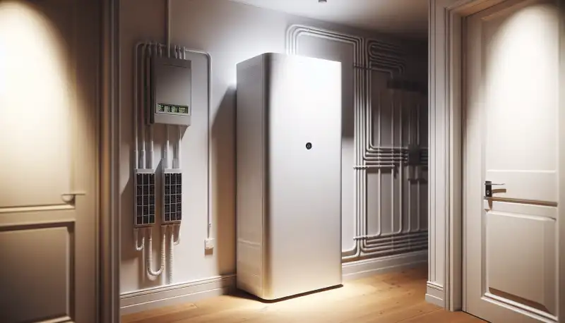 Batteriespeicher im Keller eines Einfamilienhauses in Mönchengladbach