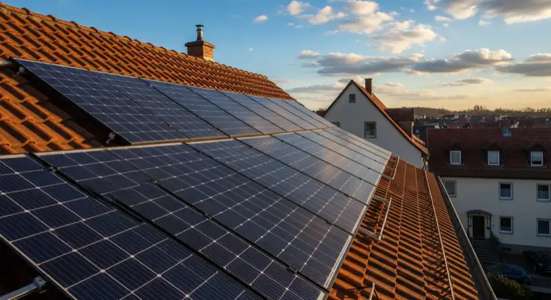 Photovoltaik in Neustadt An Der Weinstrasse: Solaranlage Satteldach Weinstrasse