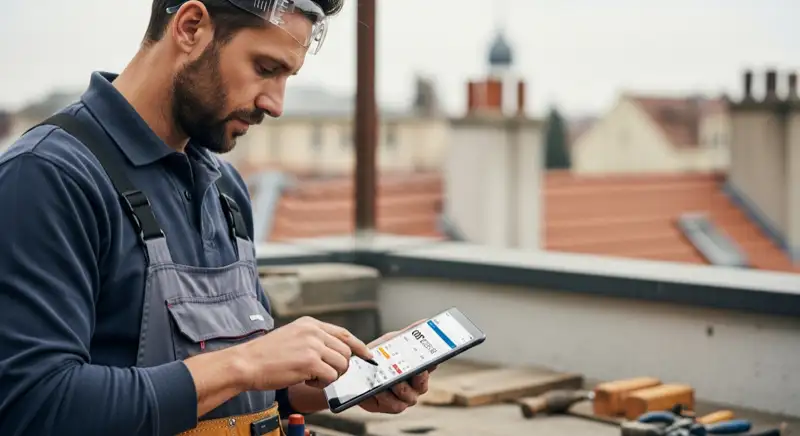 PV-Module auf einem Dach in Osnabrück