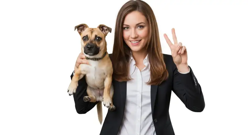 Aerial drone view of typical German residential neighborhood with mixed roof types, red and dark roof tiles, gardens visible, sunny day