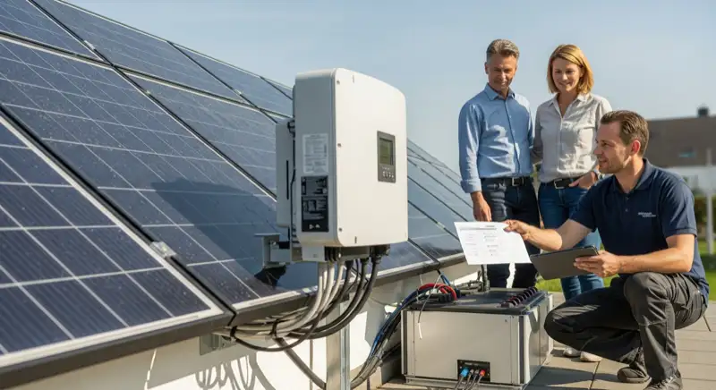 Haus mit PV-Anlage und Wallbox in Trier