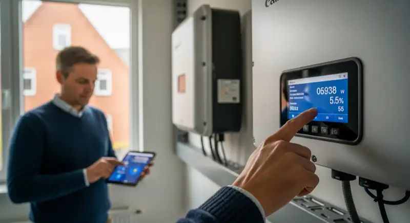 Monitoring und Energiesystem einer PV-Anlage in Lübeck