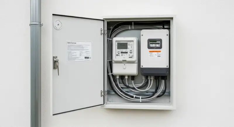 Photovoltaik in Osnabrueck: Netzanschluss Zaehlerschrank Osnabrueck 2