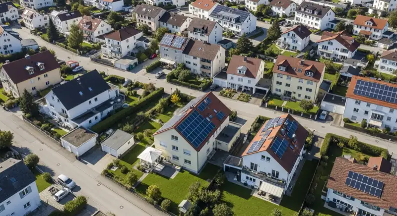 Solar auf unterschiedlichen Gebäuden in Passau