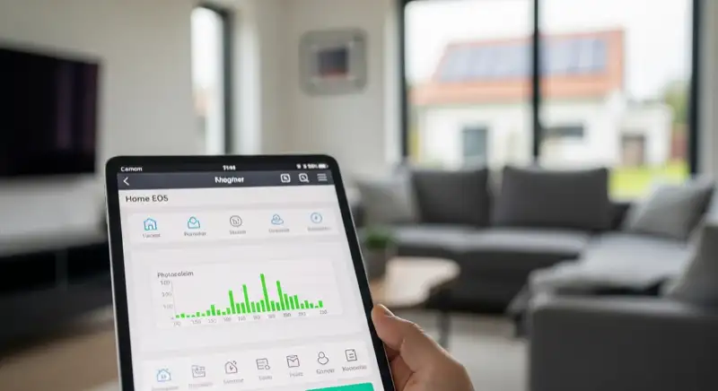 Monitoring und Energiesystem einer PV-Anlage in Pforzheim