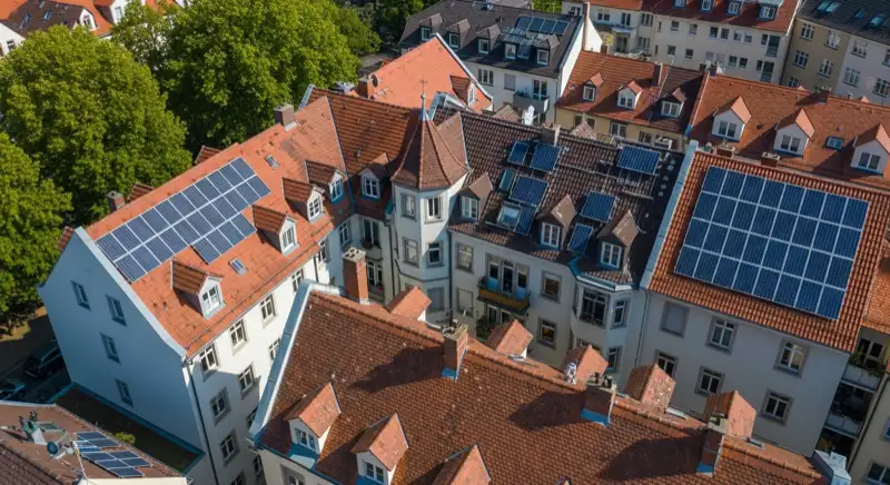 Verschattung bei einer PV-Anlage in Pforzheim