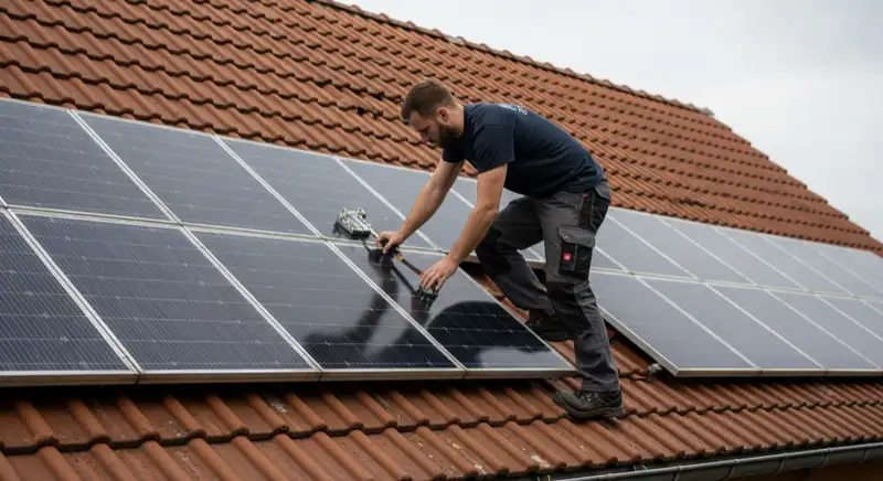 Dachlayout einer PV-Anlage in Reutlingen