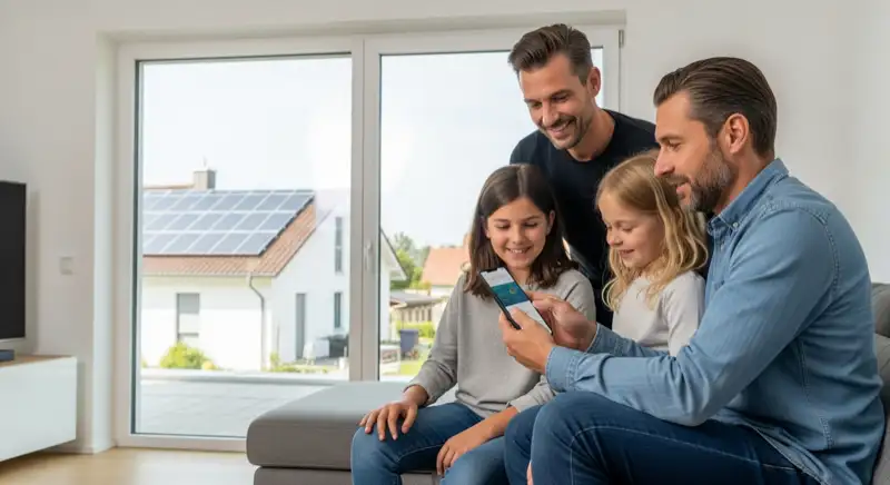 Monitoring und Energiesystem einer PV-Anlage in Reutlingen