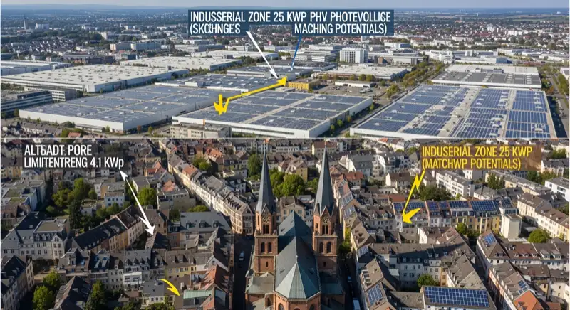 Luftaufnahme von Speyer mit Dom in der Altstadt und modernen Wohngebieten