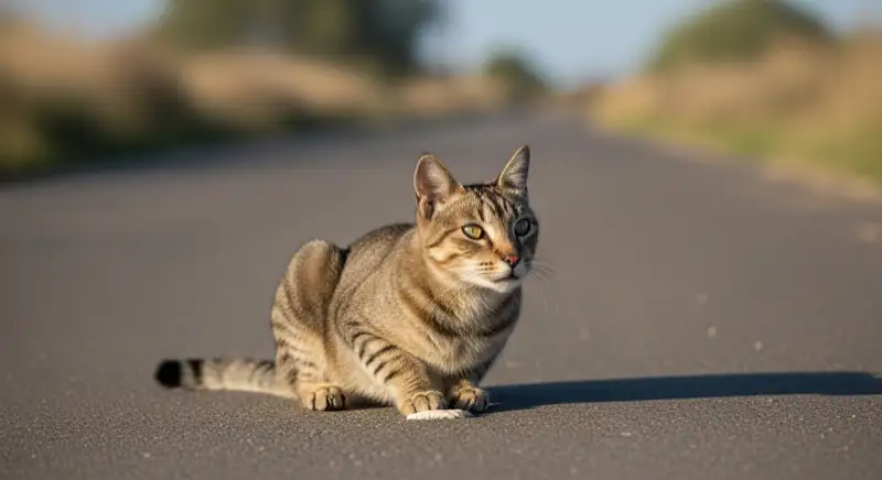 Aerial drone view of typical German residential neighborhood with mixed roof types, red and dark roof tiles, gardens visible, sunny day
