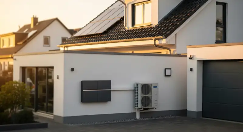 Einfamilienhaus in Witten mit PV-Anlage und Smart Home Technologie, Wallbox in der Einfahrt