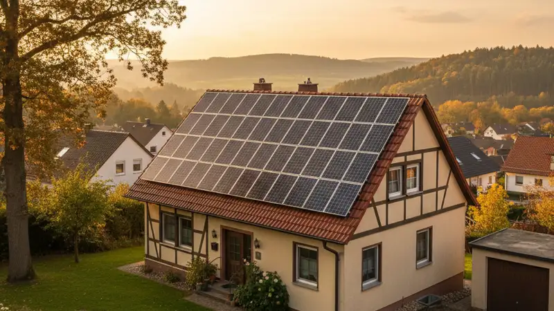 Technische Umsetzung einer PV-Anlage in Worms