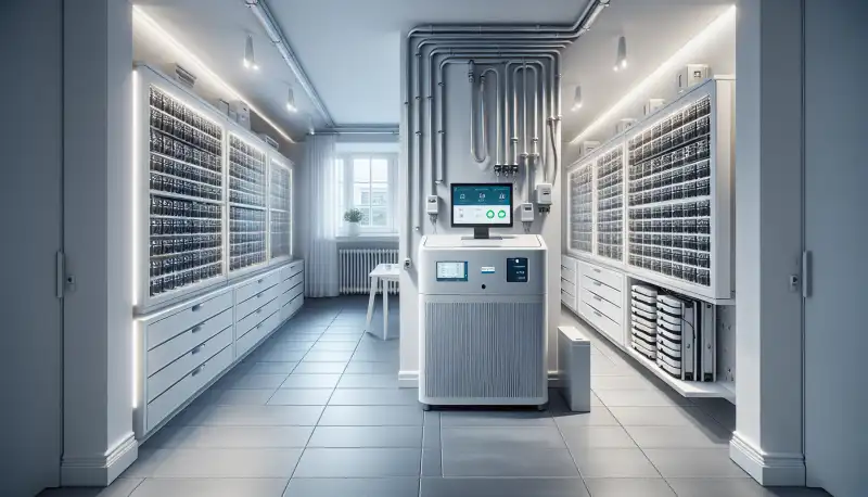 Solaranlage mit Speicher