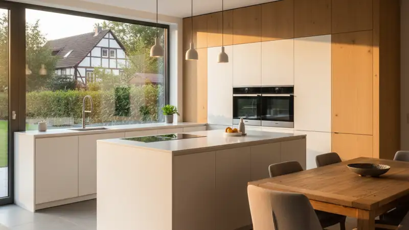 Küche matt Lack 2026 - Vor- und Nachteile, Pflege und beste Anbieter