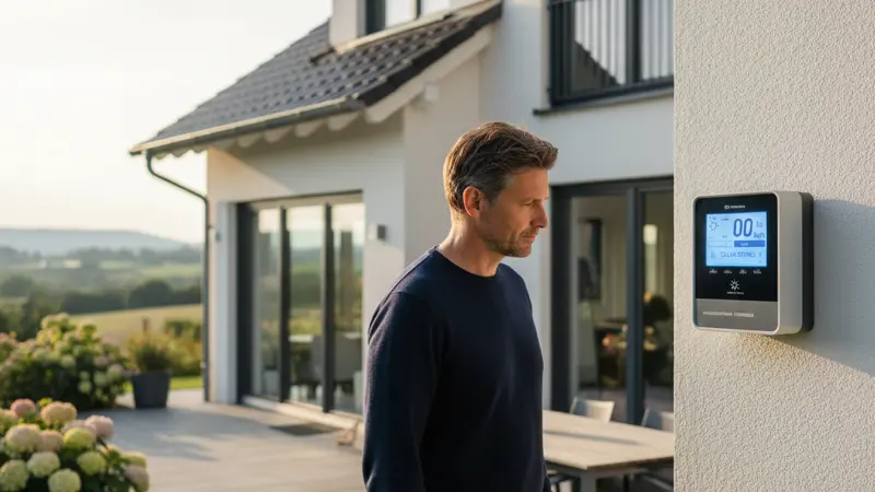 Smart Meter zeigt Solarenergie-Eigenverbrauch an