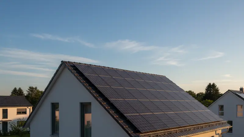 Solaranlage mit Speicher