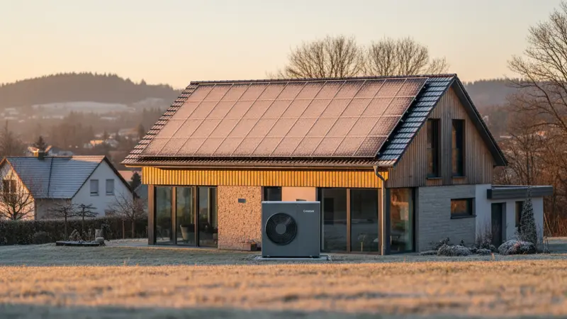 Wärmepumpe mit Photovoltaik kombinieren