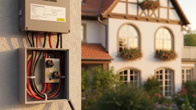 Wechselrichter und Elektroinstallation für eine Mieterstrom PV Anlage