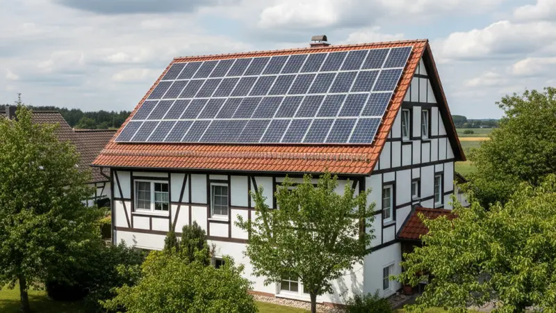 Photovoltaikanlage Installation Einfamilienhaus - Ablauf und Timeline