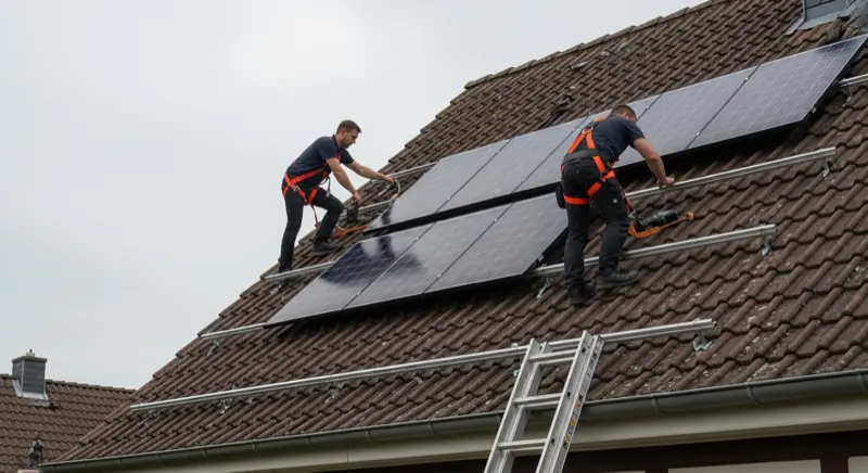 Fachgerechte Installation einer PV Anlage