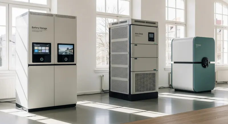 Verschiedene Batteriespeicher im Vergleich