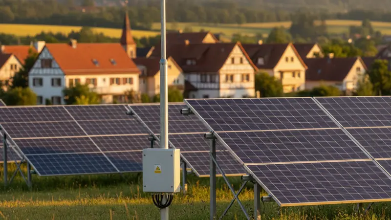 Diagramm mit Ertragskurven einer festen Anlage vs. einachsigem und zweiachsigem Tracker über den Tagesverlauf