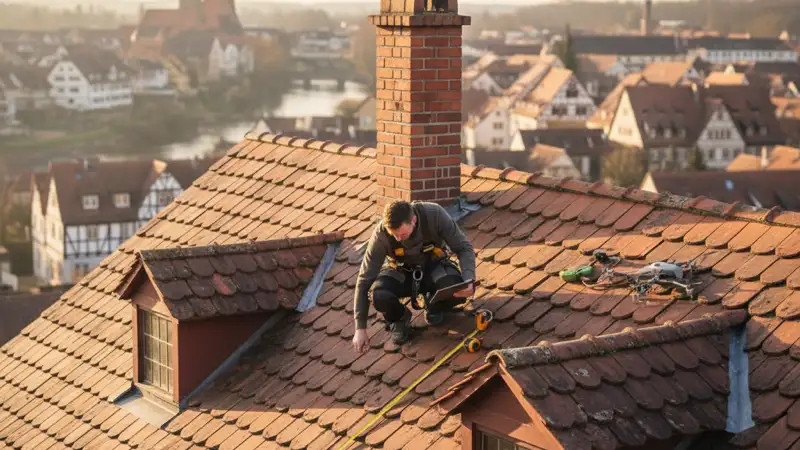 Dachcheck für eine Solaranlage in Bamberg