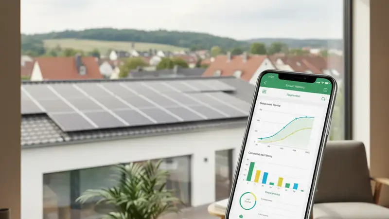 Monitoring und Ertragskontrolle einer Solaranlage in Brandenburg an der Havel