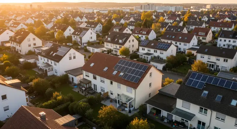 Photovoltaik in Bruehl: Stadtteile Aerial Kaufen