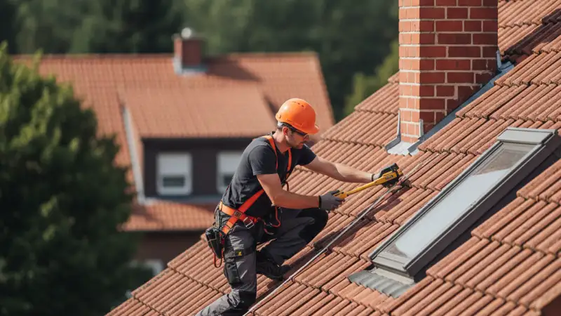 Dachcheck für eine Solaranlage in Celle