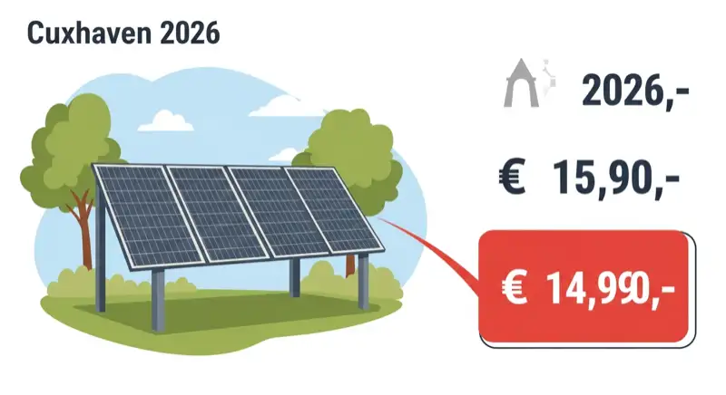 Solaranlage Cuxhaven: Komplettguide 2026