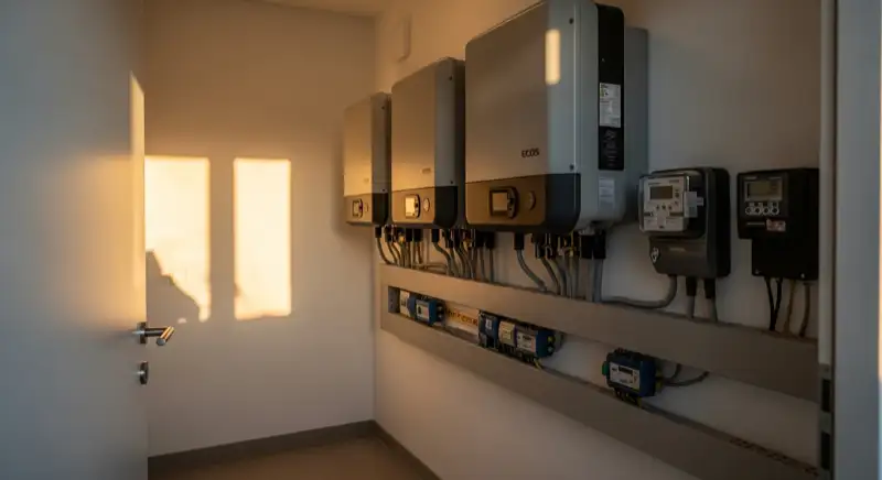 Monitoring einer Solaranlage in Elmshorn